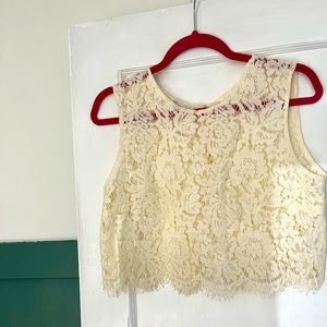 Jenny Yoo BHLDN Lace Topper